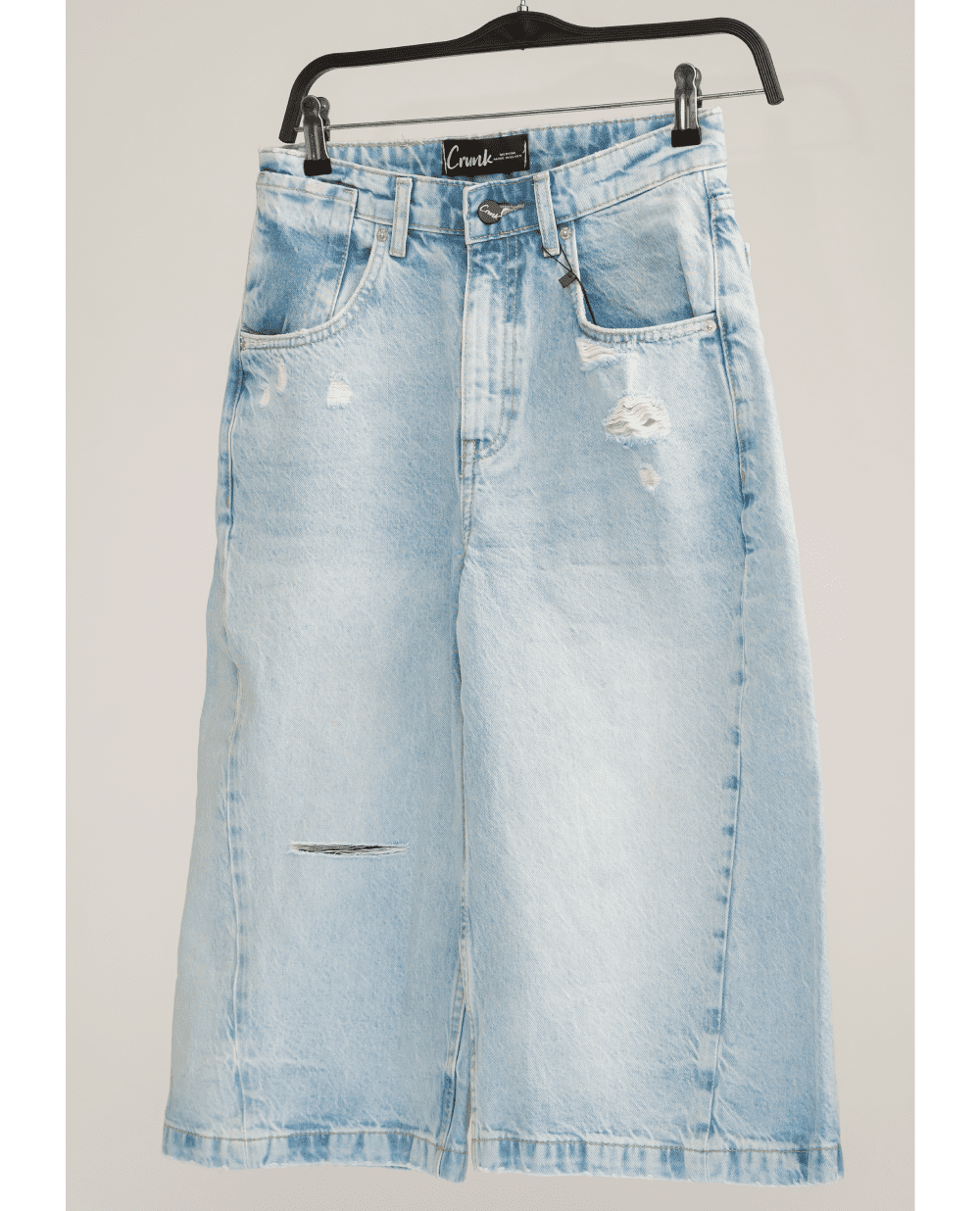 Crunk light blue denim jorts