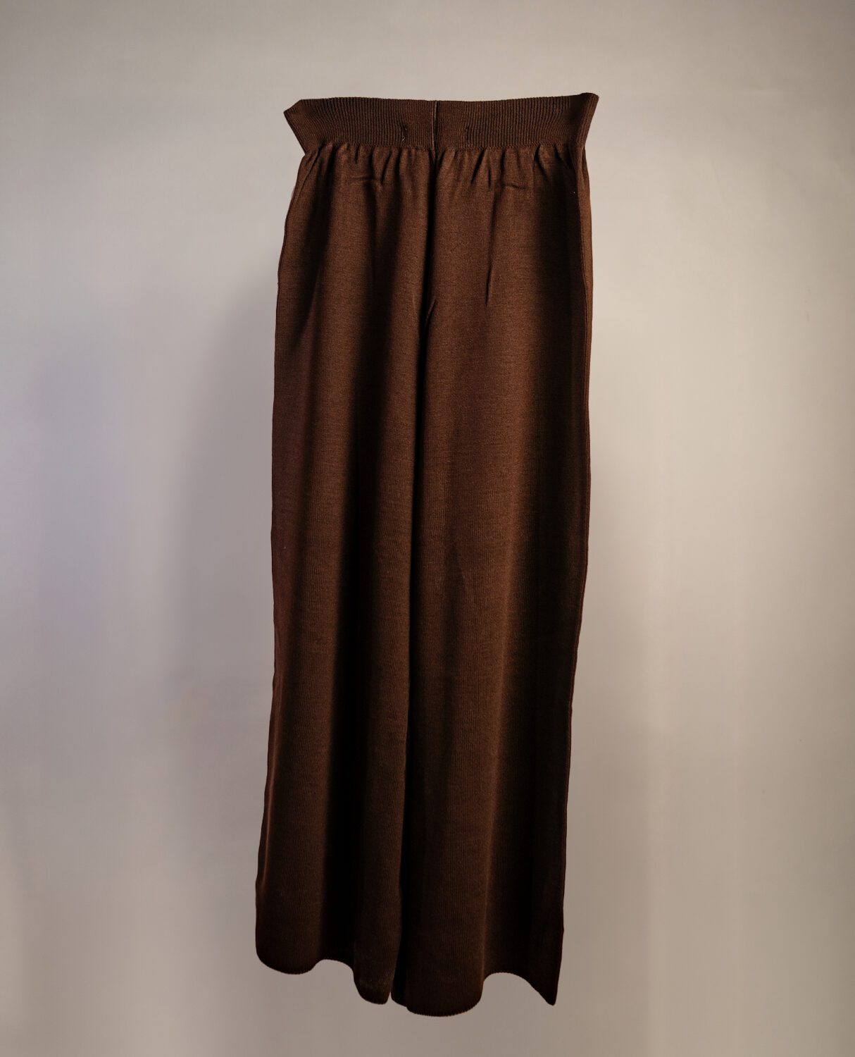 Crunk Brown Knitted Pants  – Free size