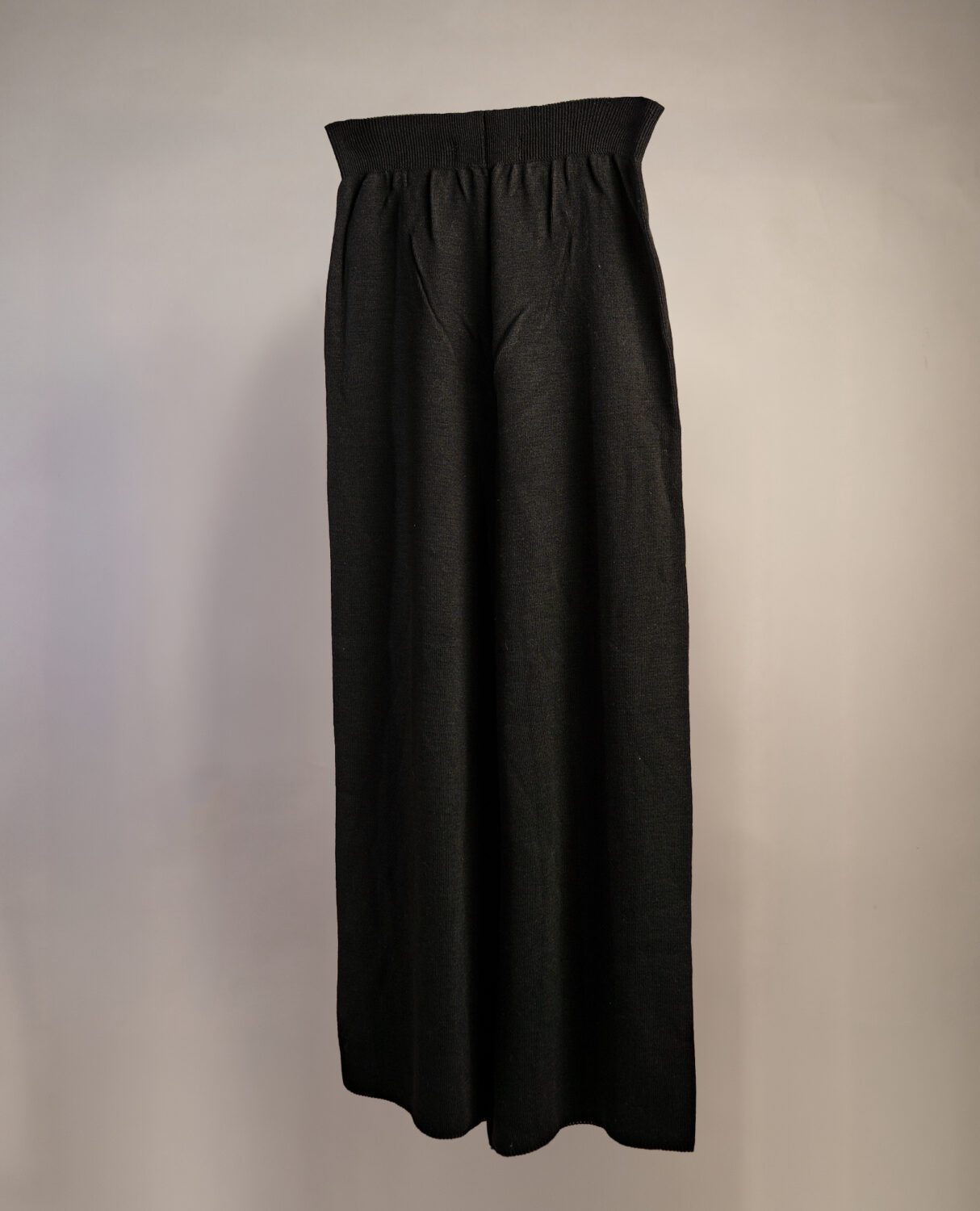 Crunk Black Knitted pants   – Free size