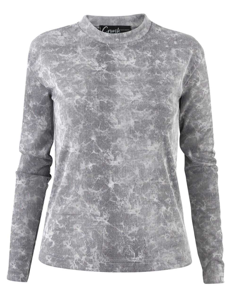 Crunk Jersey Top (Silver – One Size)