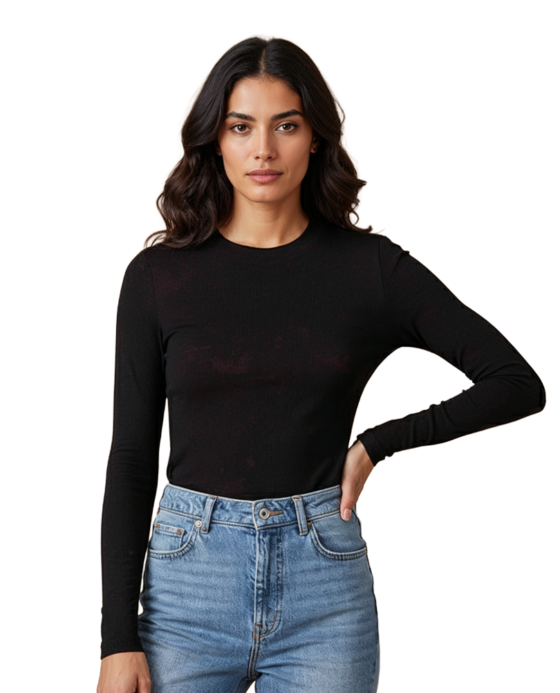 Crunk Jersey Top (Pinkish Black – One Size)