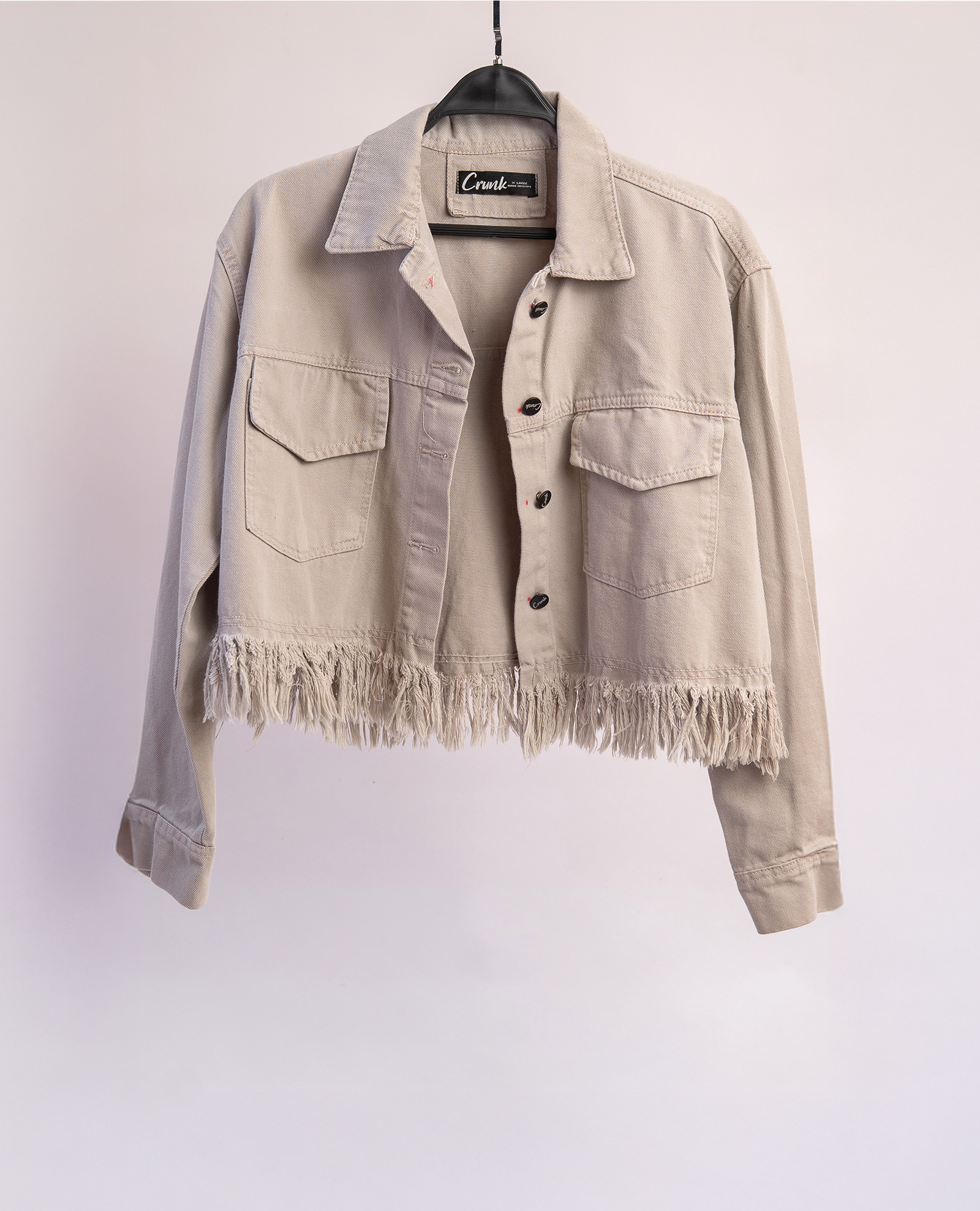 Fringe Denim Jacket