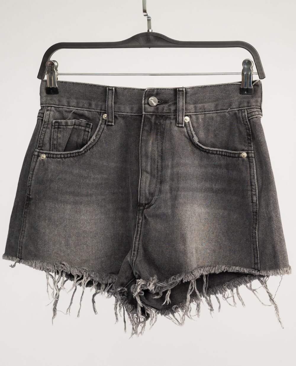 Crunk Ripped Denim Shorts