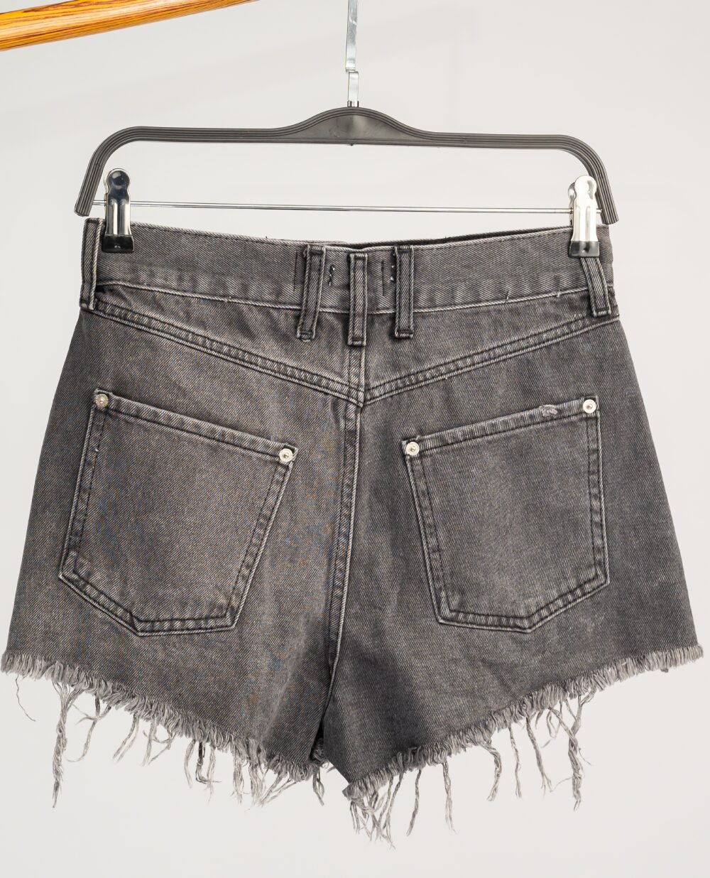Crunk Ripped Denim Shorts