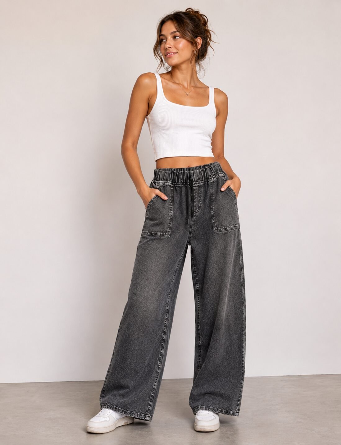 Crunk Grey Denim Pants